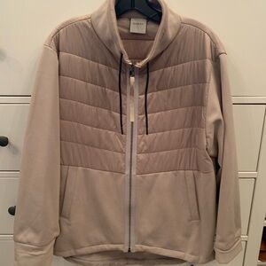 Varley Balfern Jacket   Taupe/beige color.  Size Large
